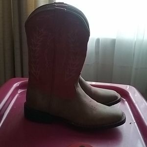 Girls roper boots